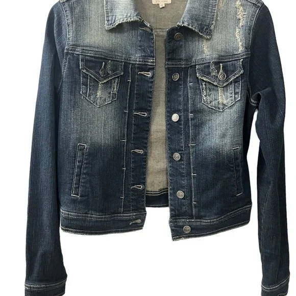 Cello Denimwear Denim Jacket Size M Women NWOT - Picture 8 of 10